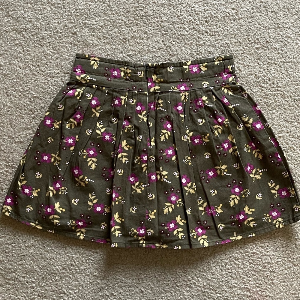 NWT Gymboree Floral Skort, 5 Slim - Picture 5 of 5